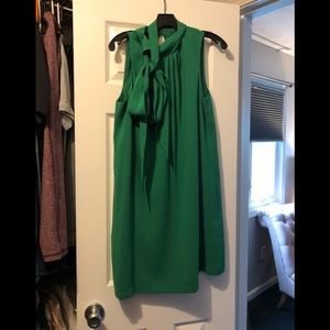 Short green dress